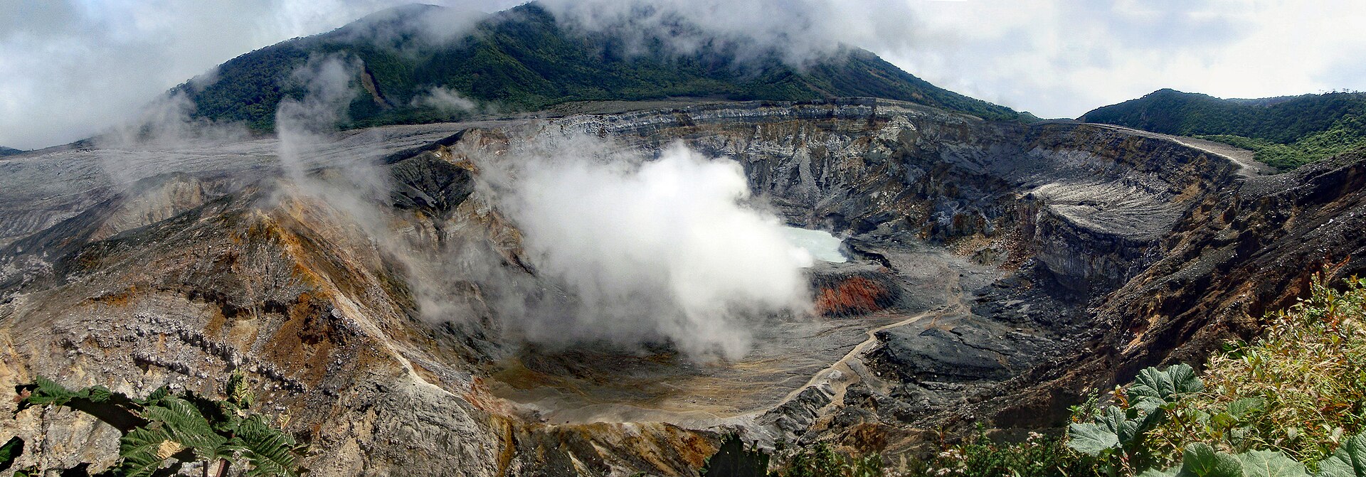 Poas Volcano in San José, Costa Rica