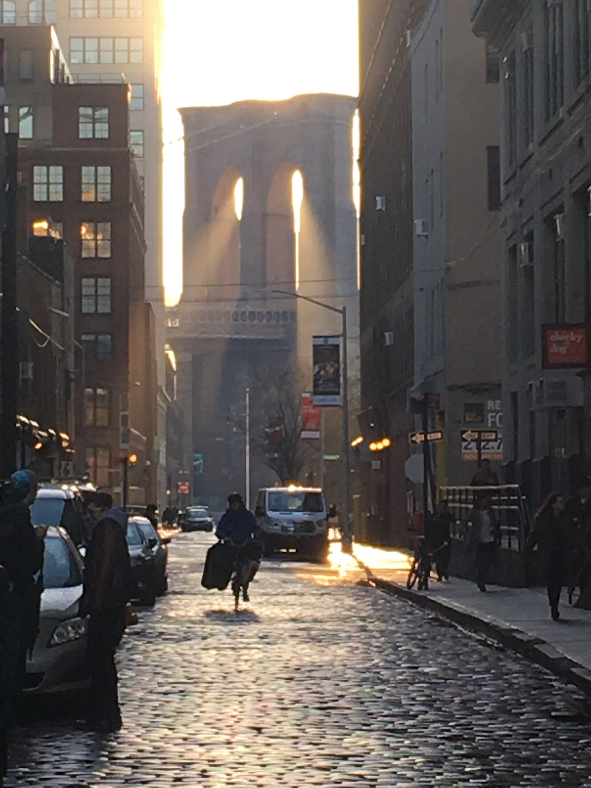 Brooklyn Bridge and DUMBO in New York City
