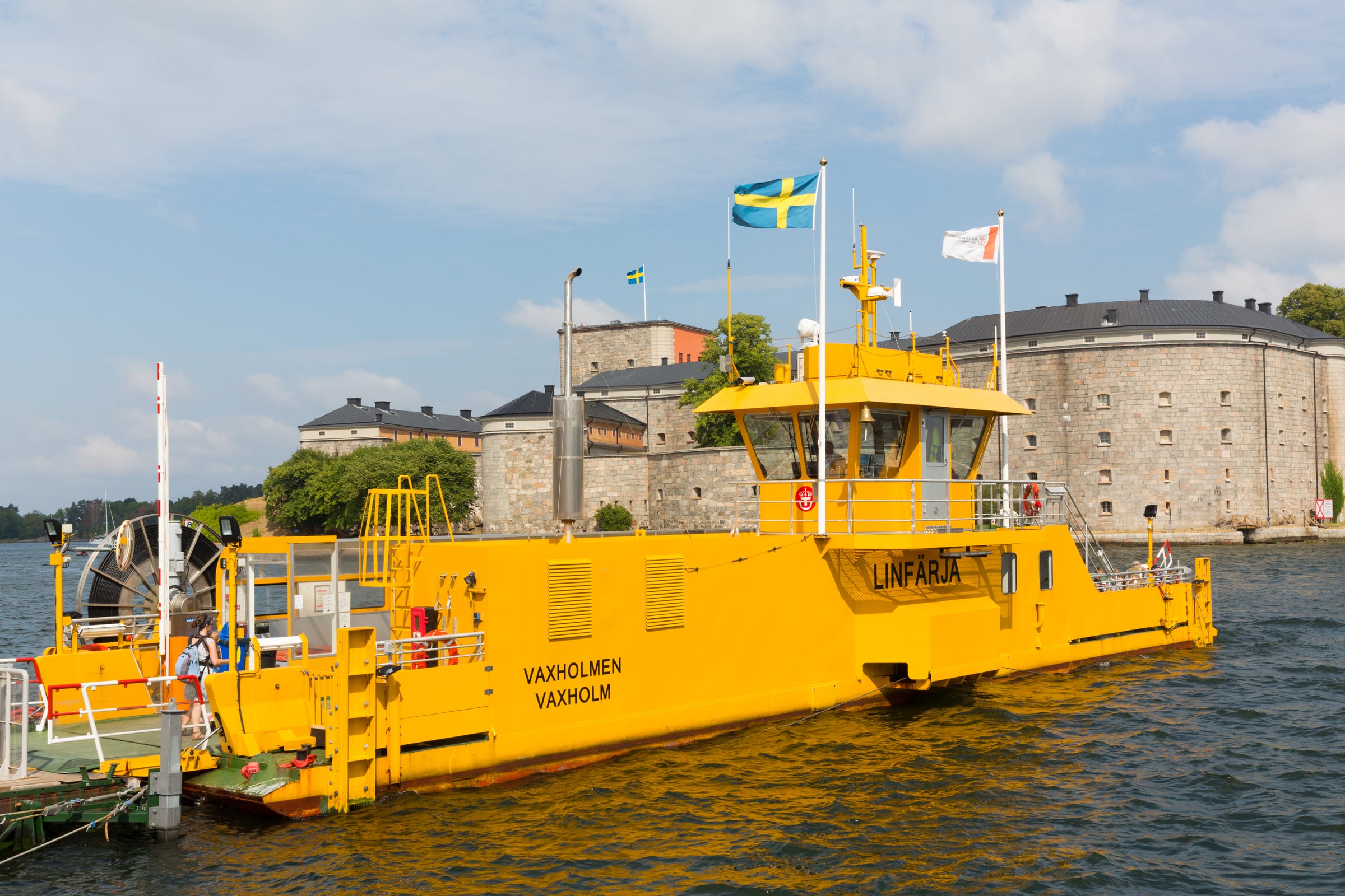Archipelago ferry trip in Stockholm