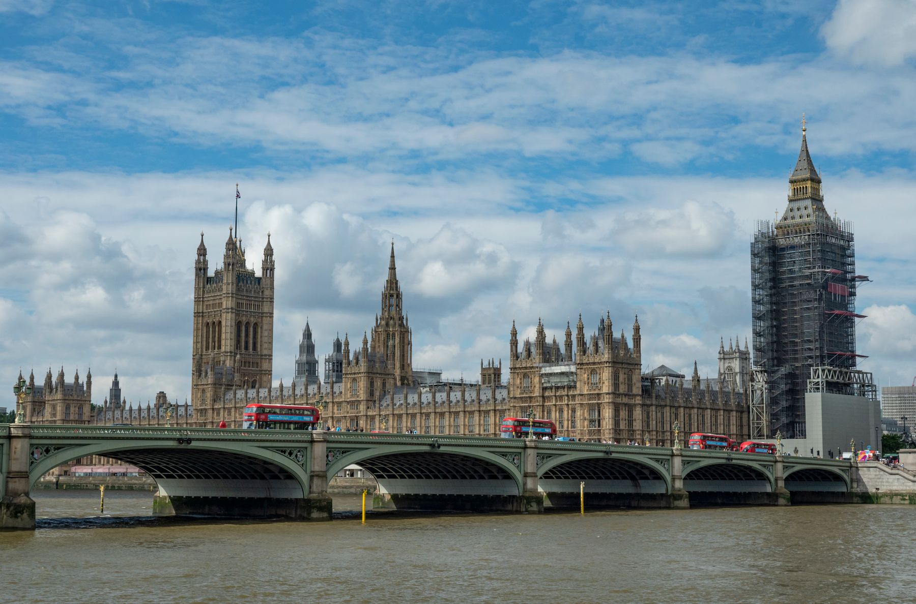 Westminster and the South Bank in London